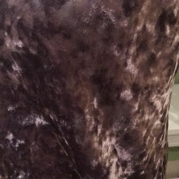 Gorgeous grey crushed velvet halter - Picture 5 of 5